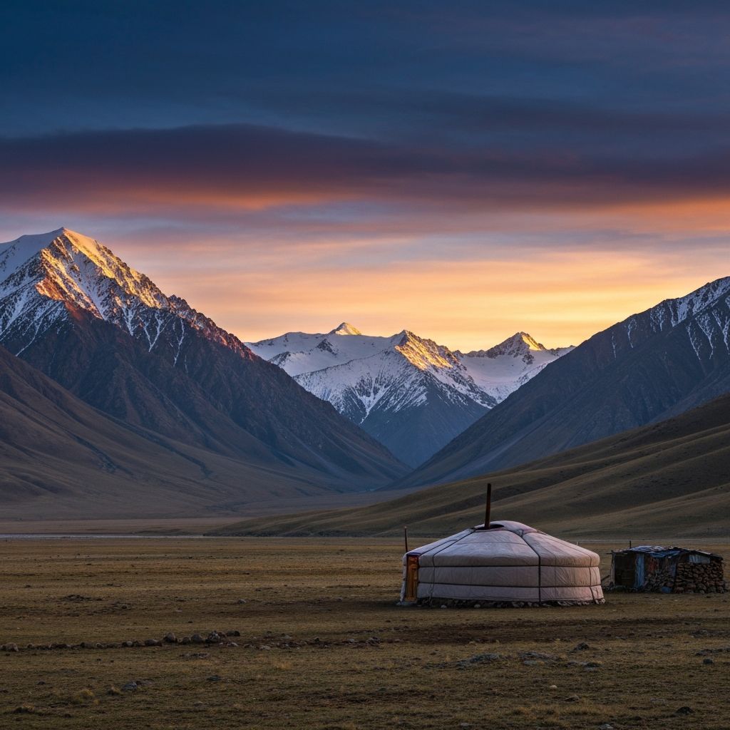 Mongolia landscape